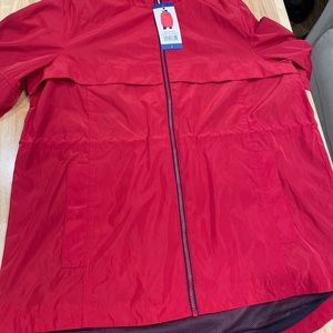 Tommy Hilfiger Ladies Rain jacket Size L New With Tags